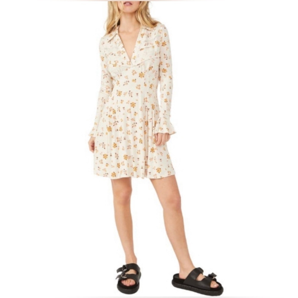 Free People Good Days Mini Dress,‎ Size M